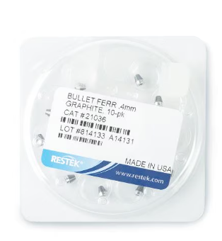Ferrules, Capillary, Encapsulated, Graphite for 1/16-Inch Compression-Type Fittings, 1/16" x 0.4 mm ID, 10-pk.